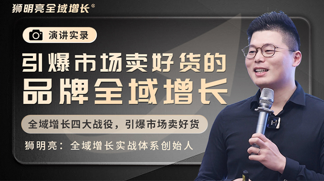 引爆市场卖好货的品牌全域增长